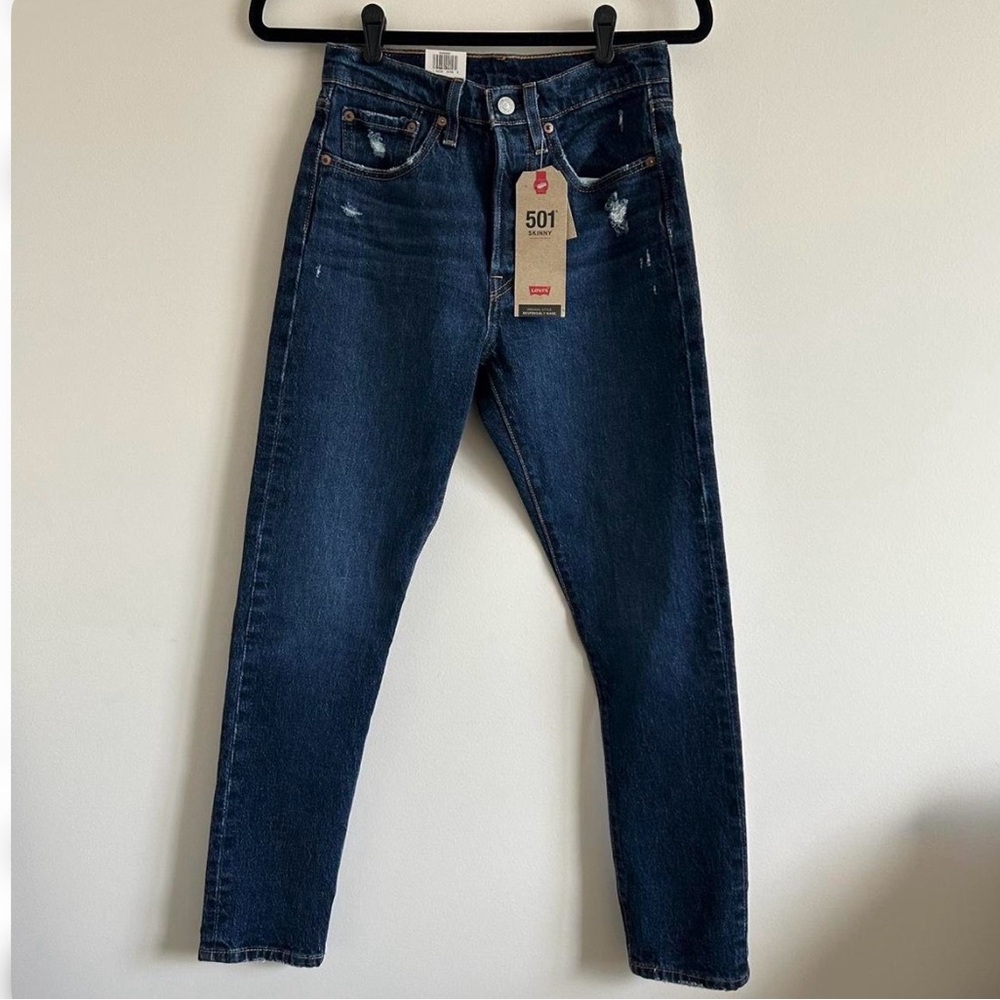 Levi's Skinny Jeans - Deep Indigo